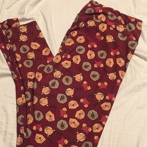 Lularoe Tall and Cury Leggings. Great condition